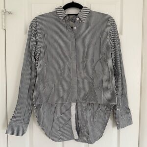 Rag & Bone Striped button down Calder top